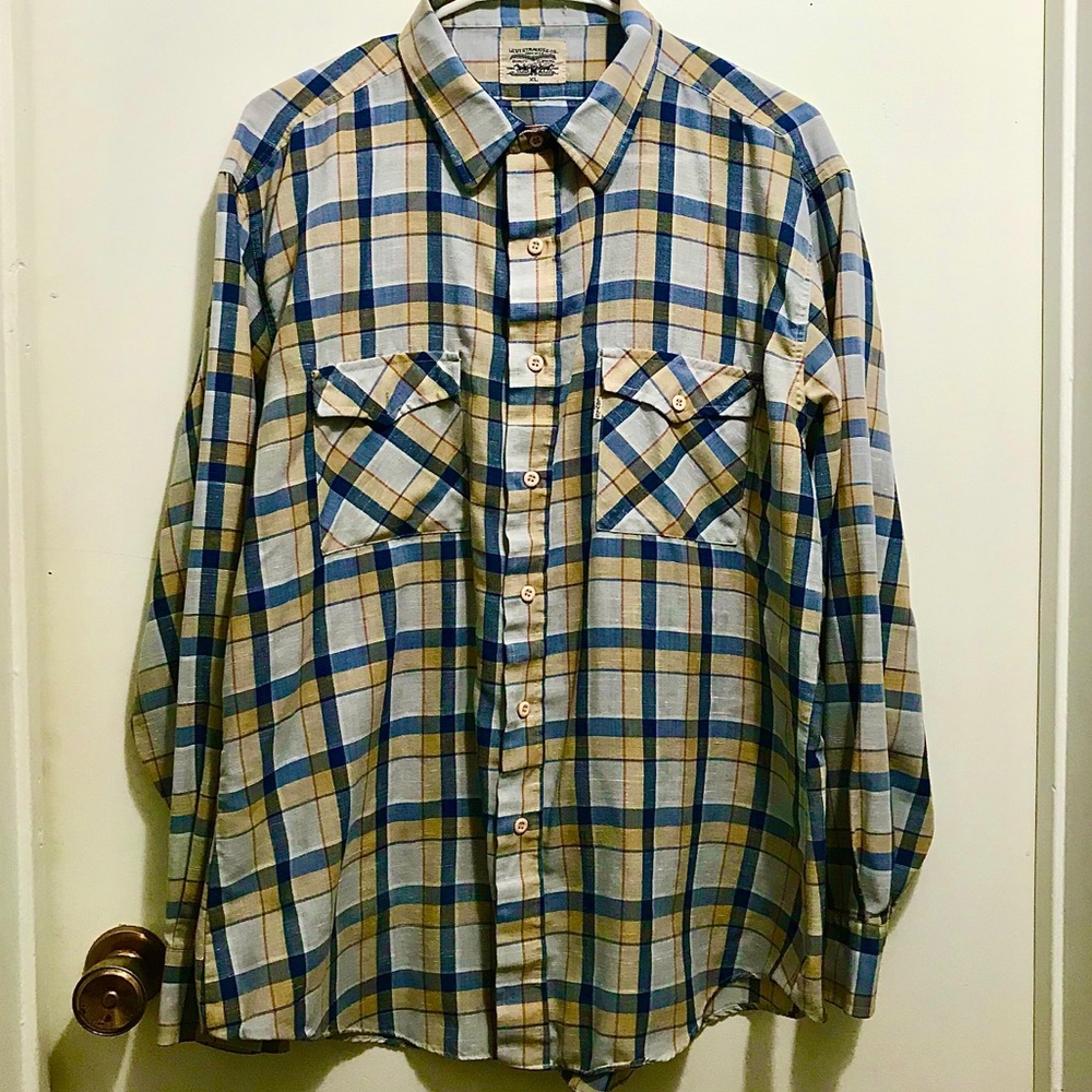 🌟HP🌟Vintage Levis button up shirt